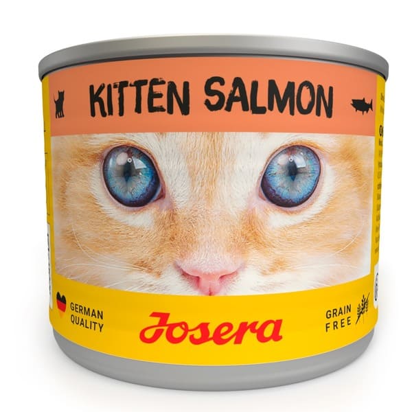 Josera Cat Kitten Salmon kaķu konservi kaķēniem ar lasi 200 g
